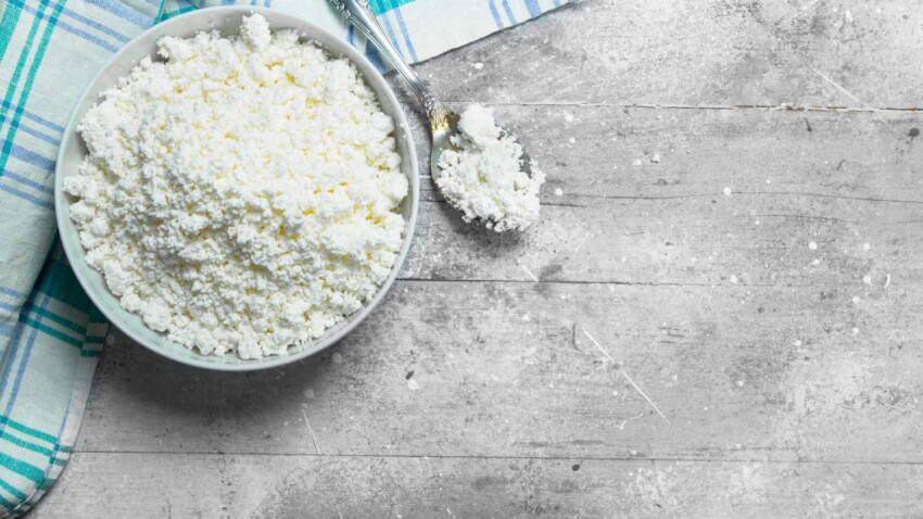 Alternativa alle proteine in polvere fiocchi di latte