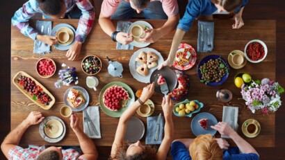 La convivialità e i cibi “diversi” dal solito