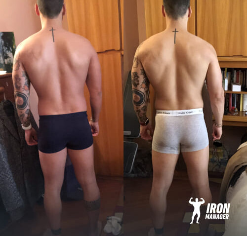Allenamento dorsali casa ironmanager