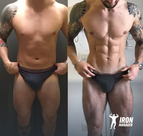 Scheda addominali core ironmanager 