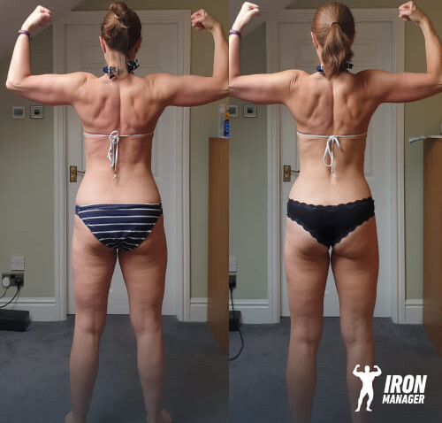 Allenamento braccia in palestra