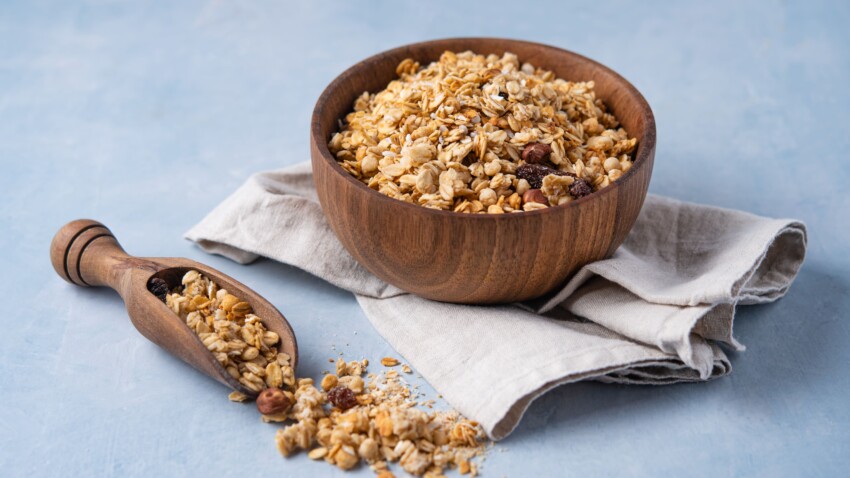 Granola e barrette di granola