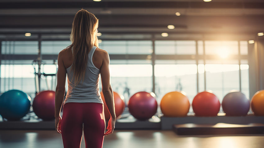 Woman gym motivation 1
