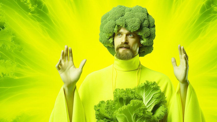 Verdure culro cibo sano